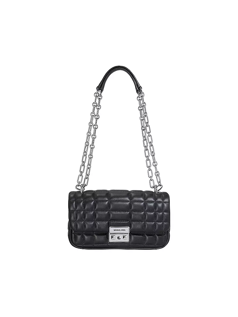 MICHAEL KORS Ledertasche - Mini Bag TRIBECA Small schwarz