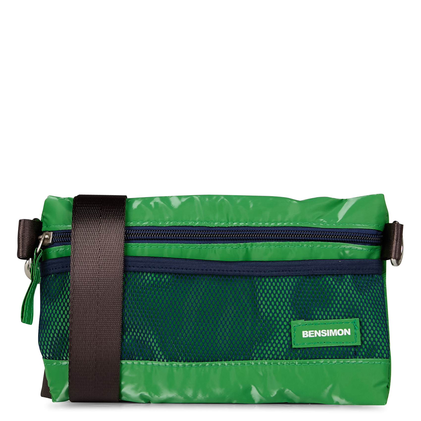 Sac à bandoulière demi-lune | Vert