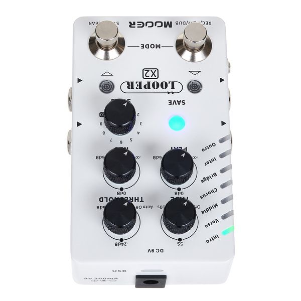 Mooer Stereo Looper X2