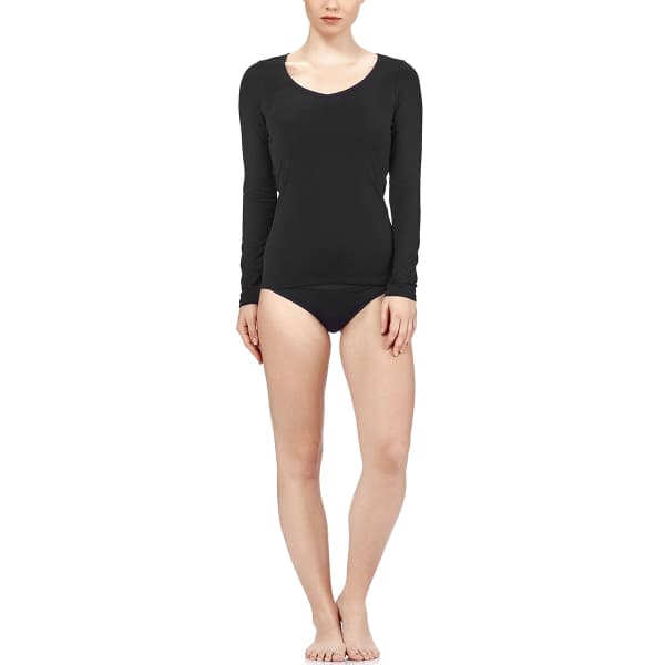 T-shirt randonnée ICEBREAKER WMNS SIREN LS SWEETHEART BLACK
