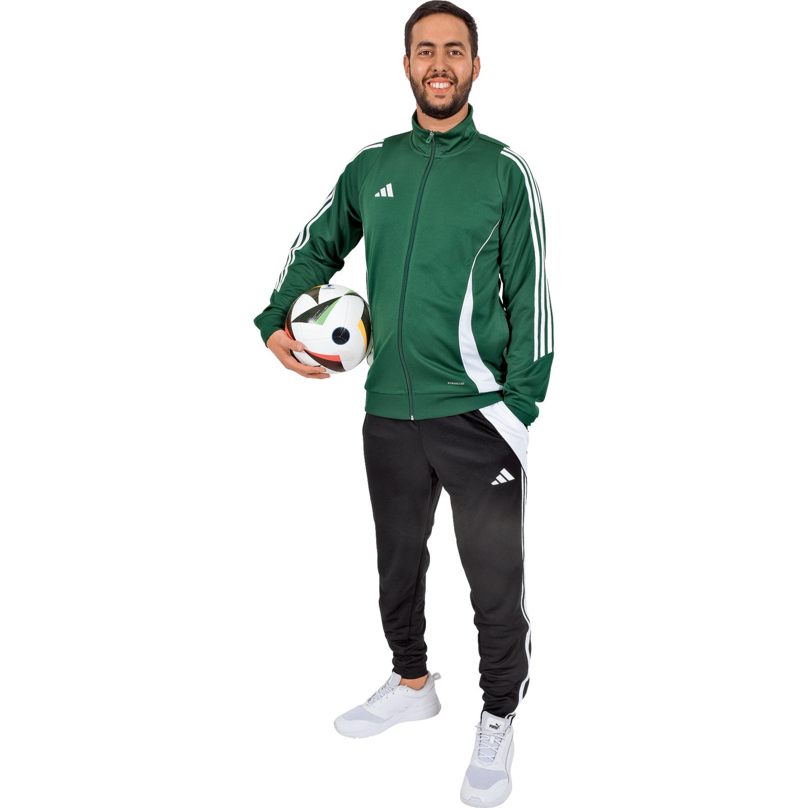 Adidas Herren-Trainingsjacke Tiro24 L, schwarz
