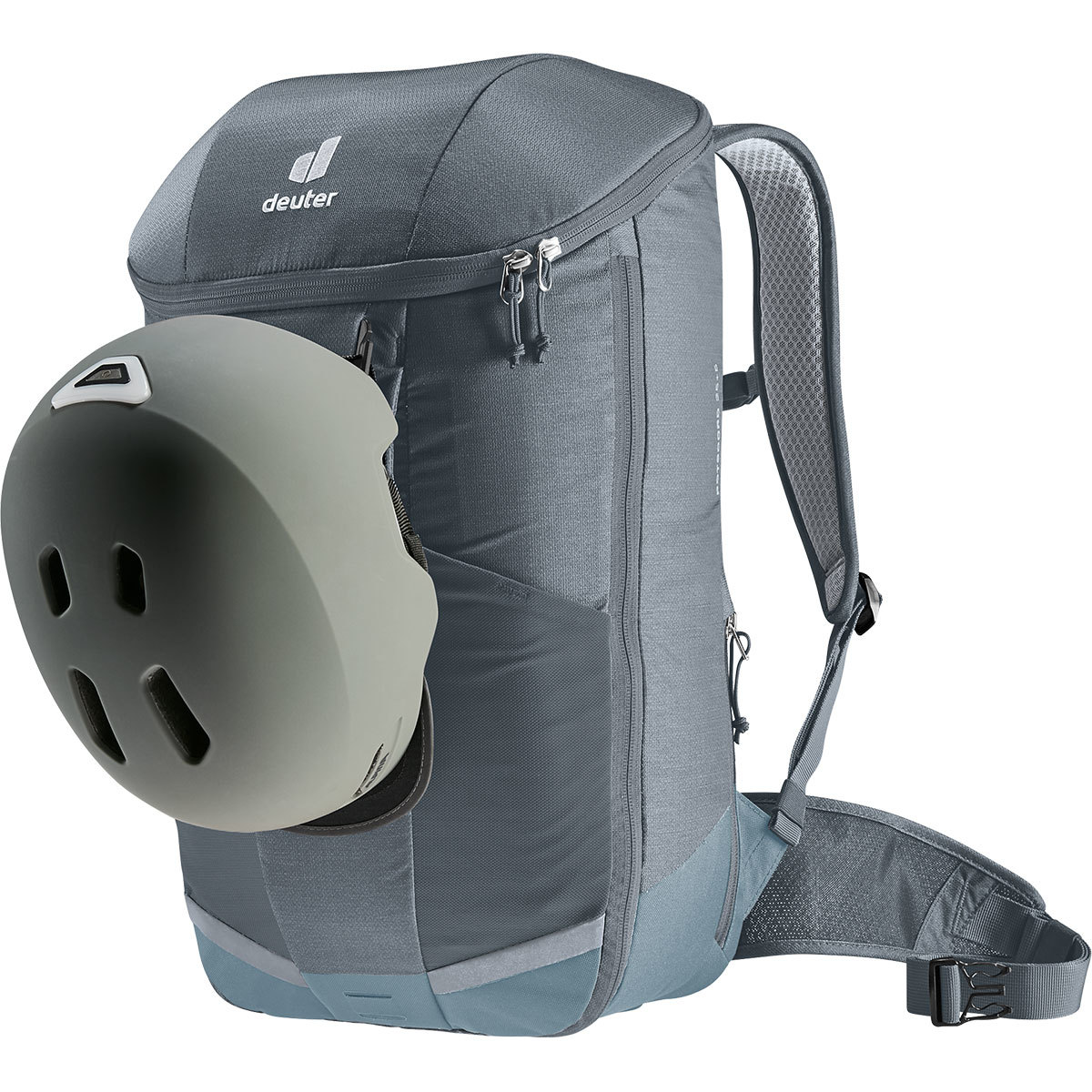 Deuter Rotsoord 25+5 Fietsrugzak Grijs/Groen