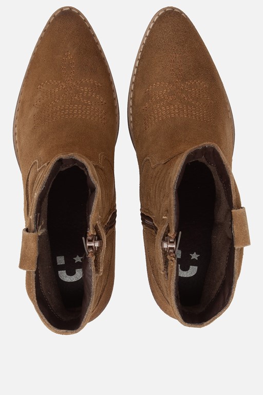 Muyters Cowboylaarzen bruin Suede