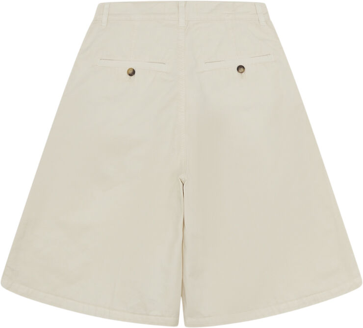 Woodbird WBBri Paper Shorts Off white