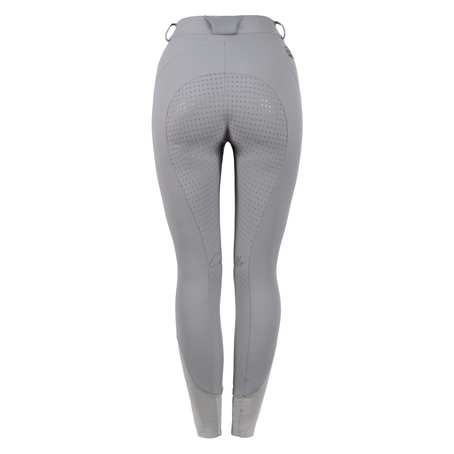 Cavallo Gesäßeinsatz-Reithose CAVALCLAIRE GRIP - silver grey
