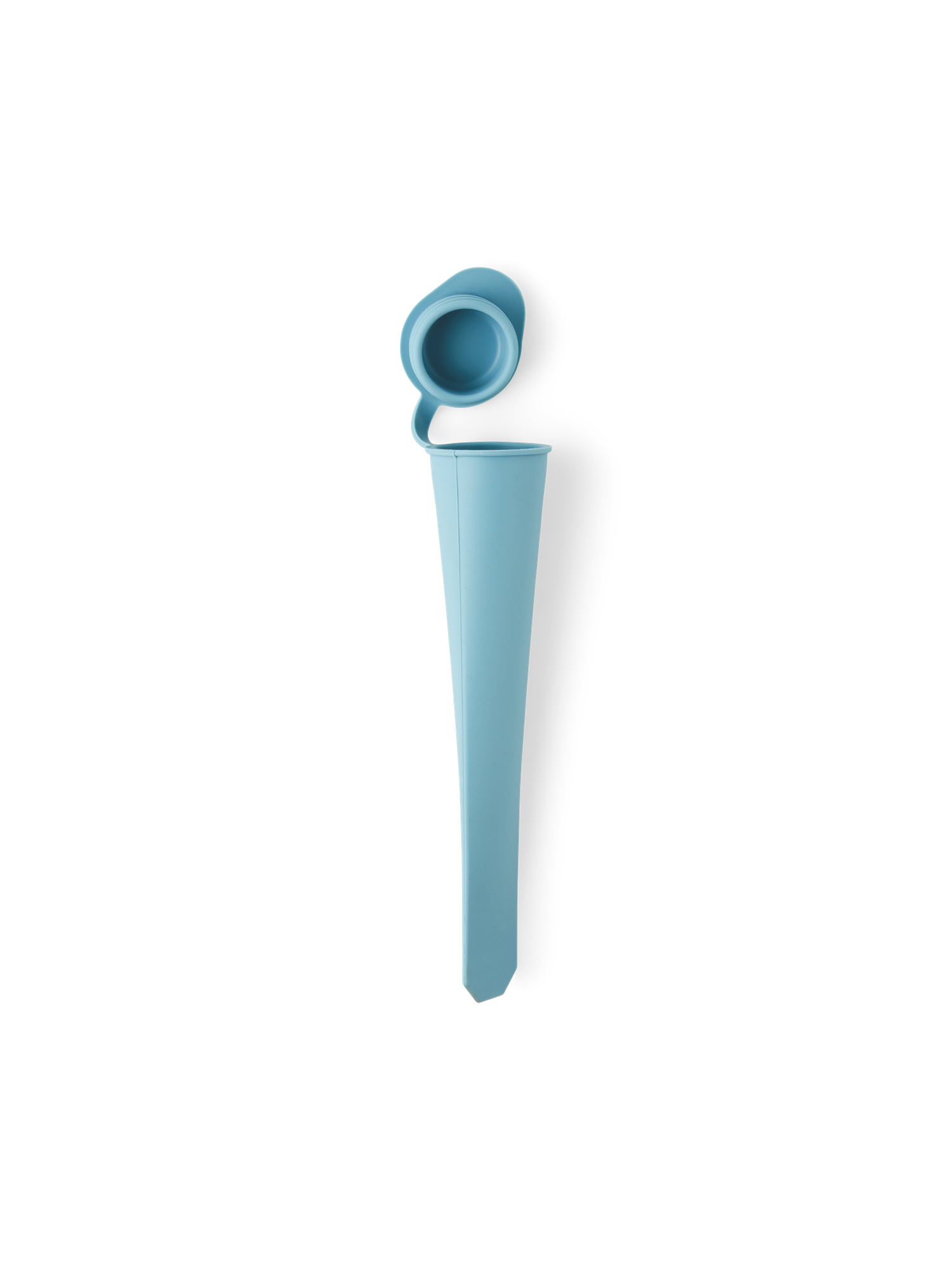 Push-up ispindeform | Silikone. Ø4 x 19 cm. | Sea Blue