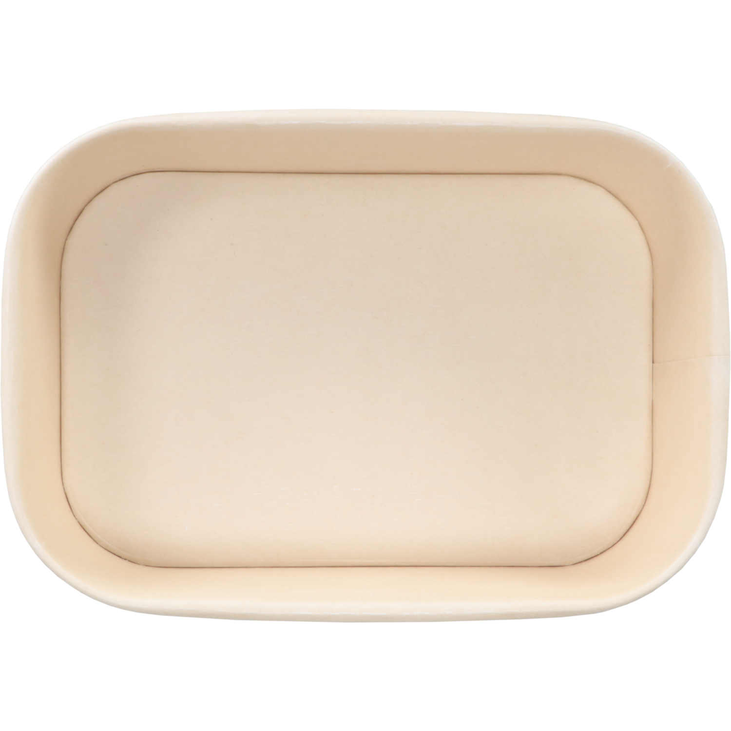 Depa Bak, Bamboepapier + PP, 500ml, maaltijdcontainer, 169x117x41mm, naturel