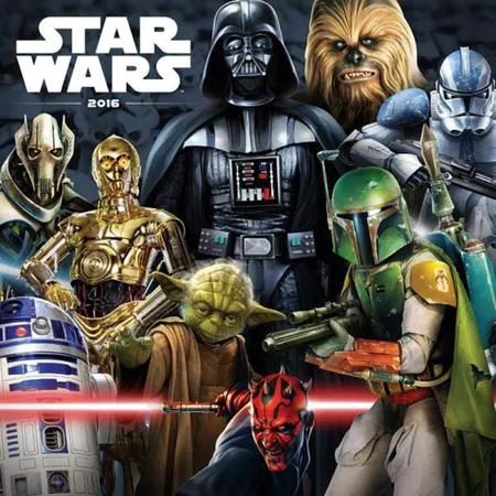 Lediberg Broschürenkalender Star Wars Classic 2016