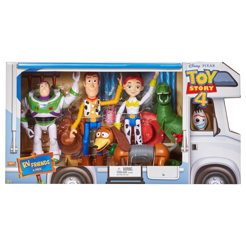 Pixar Toy Story Wohnmobil-Freunde 6er-Pack