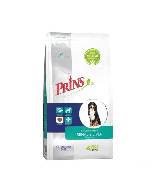 Prins Procare Croque Diet Renal & Liver Support Gevogelte - Hondenvoer
