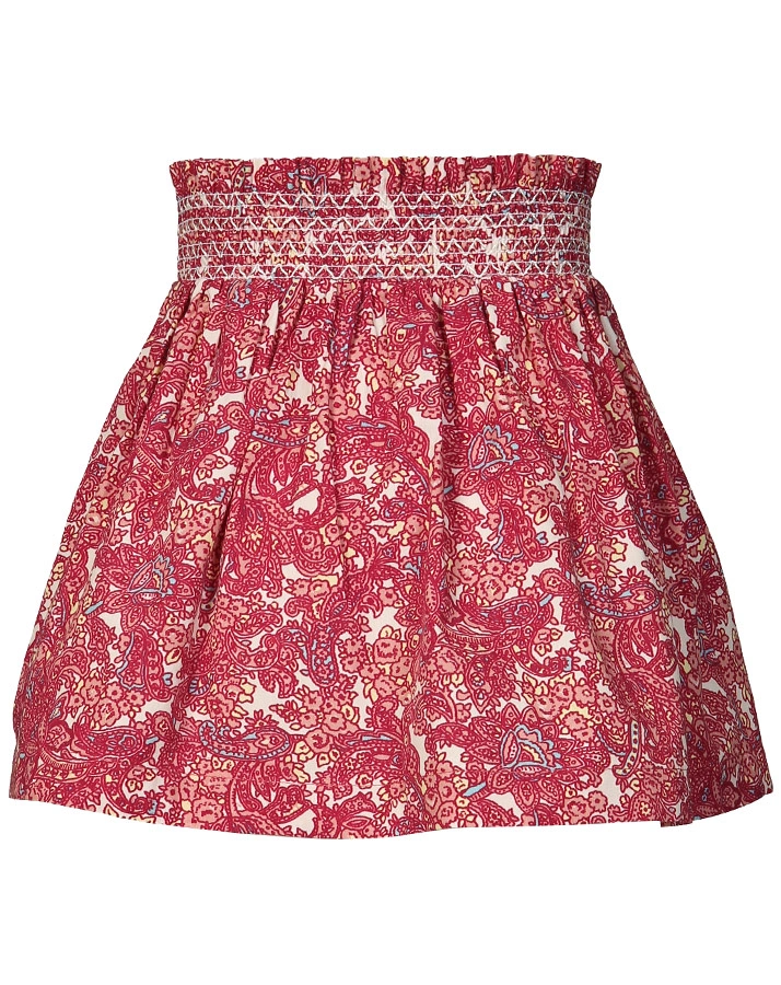 Rock TINY PAISLEY in bordeauxviolett