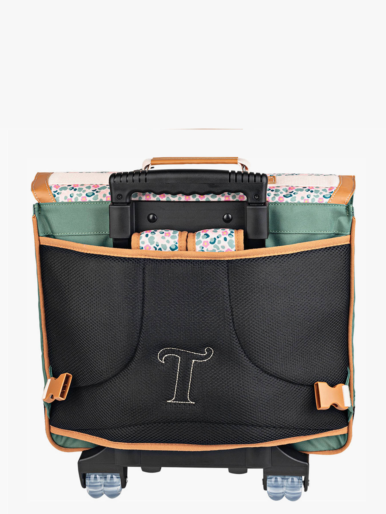 Cartable  roulettes 2 compartiments TANN'S