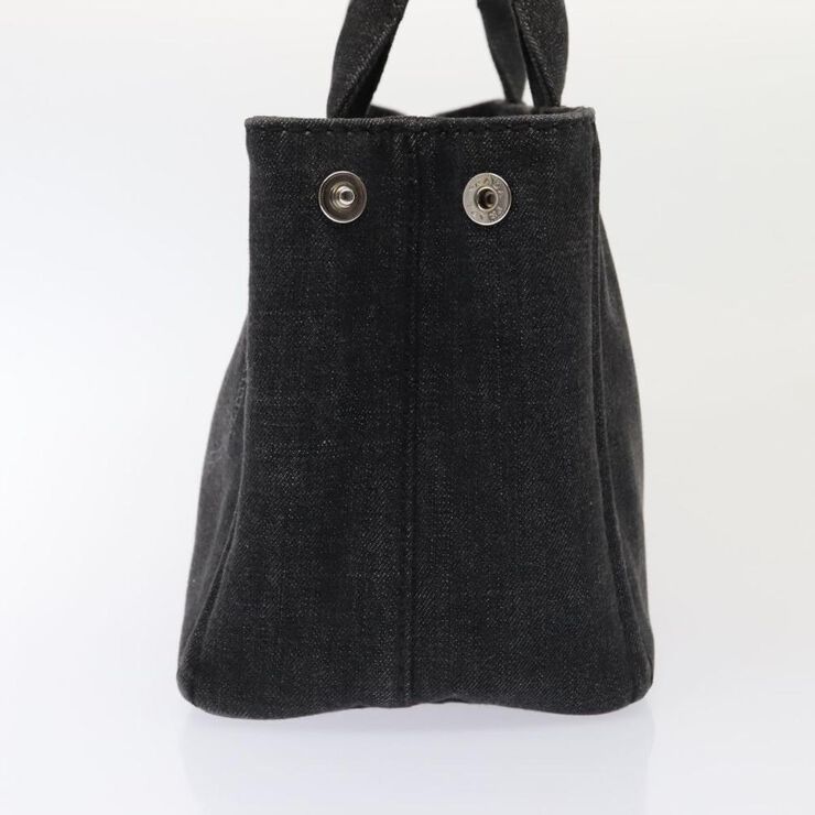 Prada Vintage Prada Canapa Tote Black