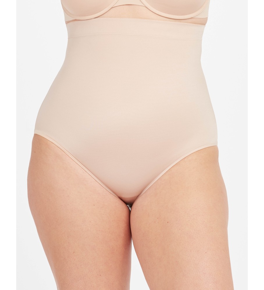 Cinta modeladora de cintura alta SPANX Baraga bege