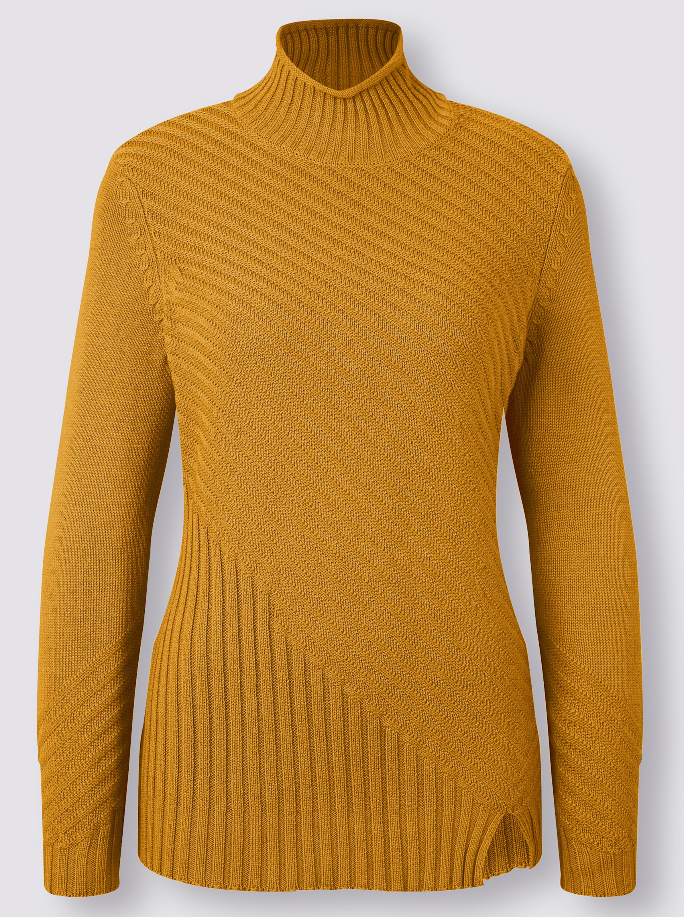 Stehkragenpullover