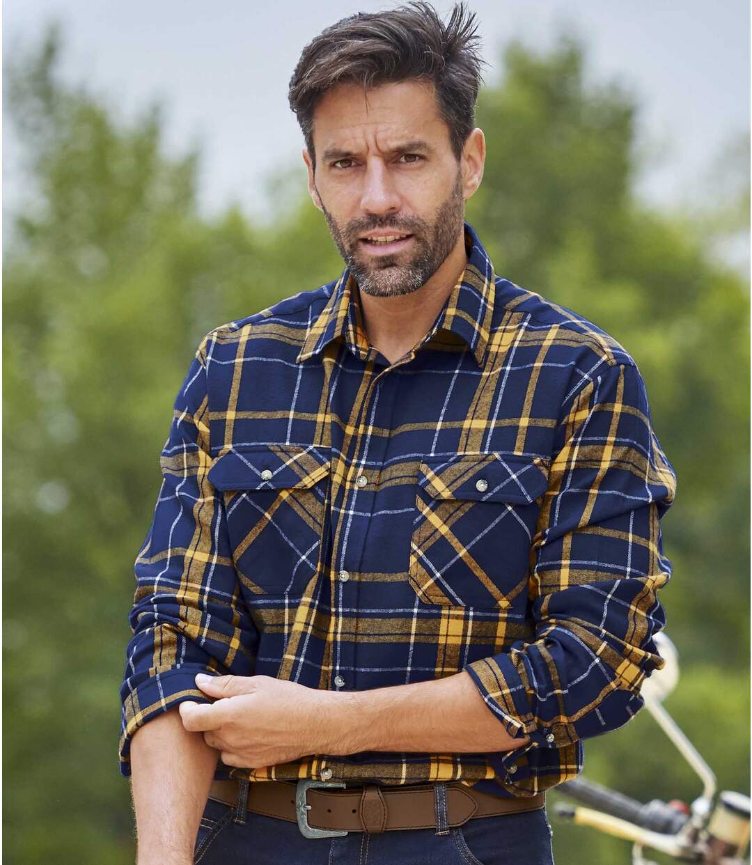 Chemise à Carreaux Flanelle Ranch