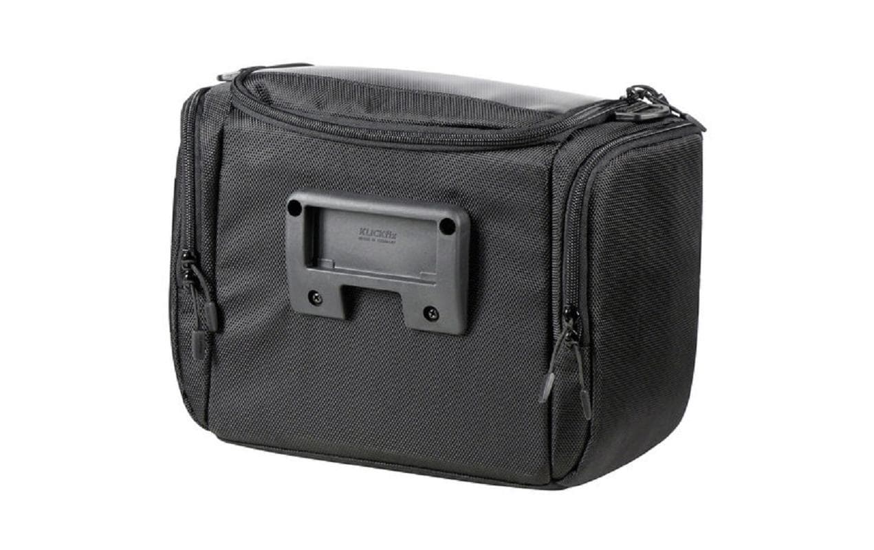 Lenkertasche Aventour Sport mit Adapterplatte, SchwarzLenkertasche mit Smartphone- und Flaschenfach