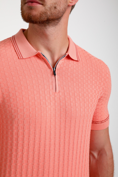 Gabbiano oranje heren polo