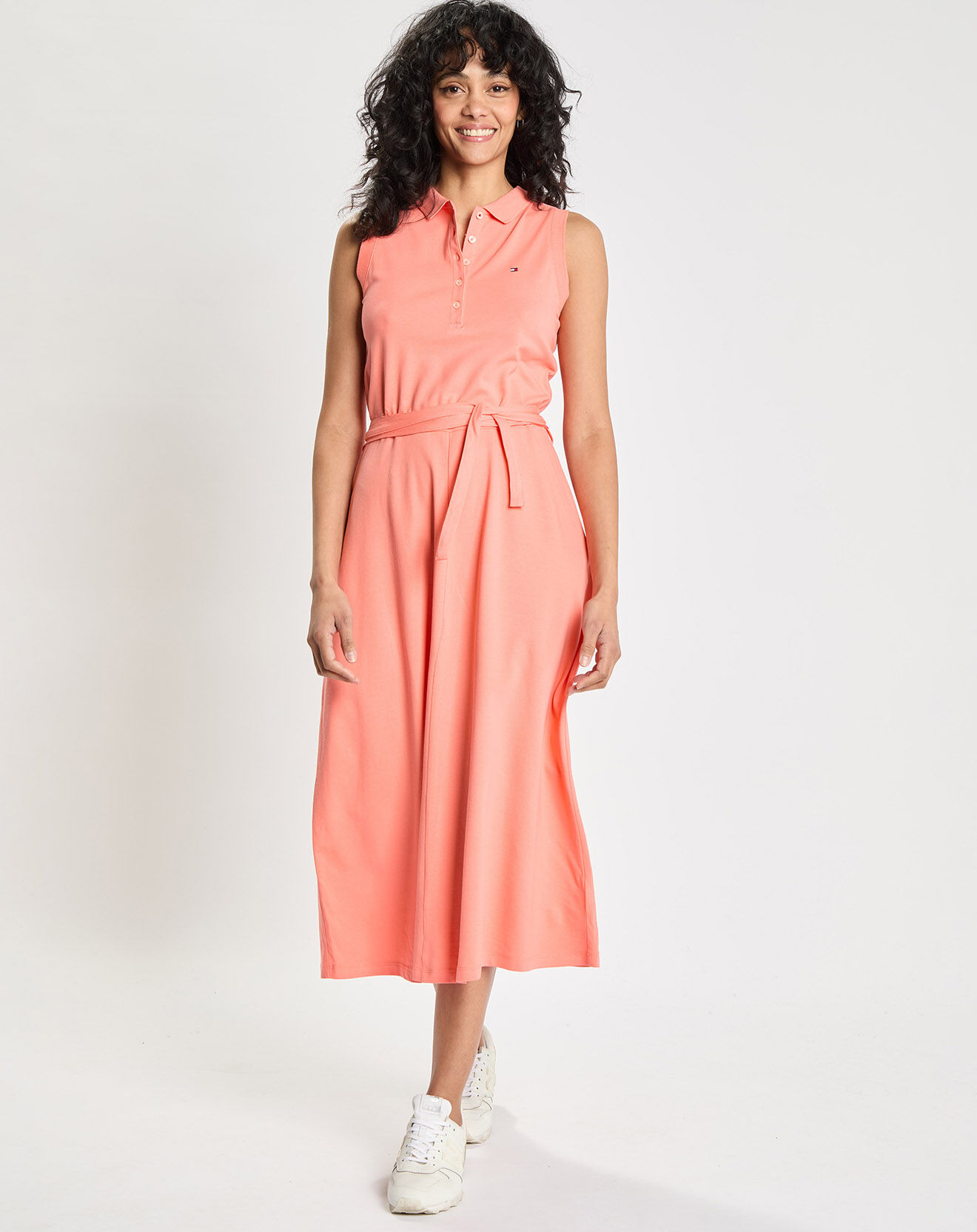 Tommy Hilfiger Robe polo Fit & Flare rose