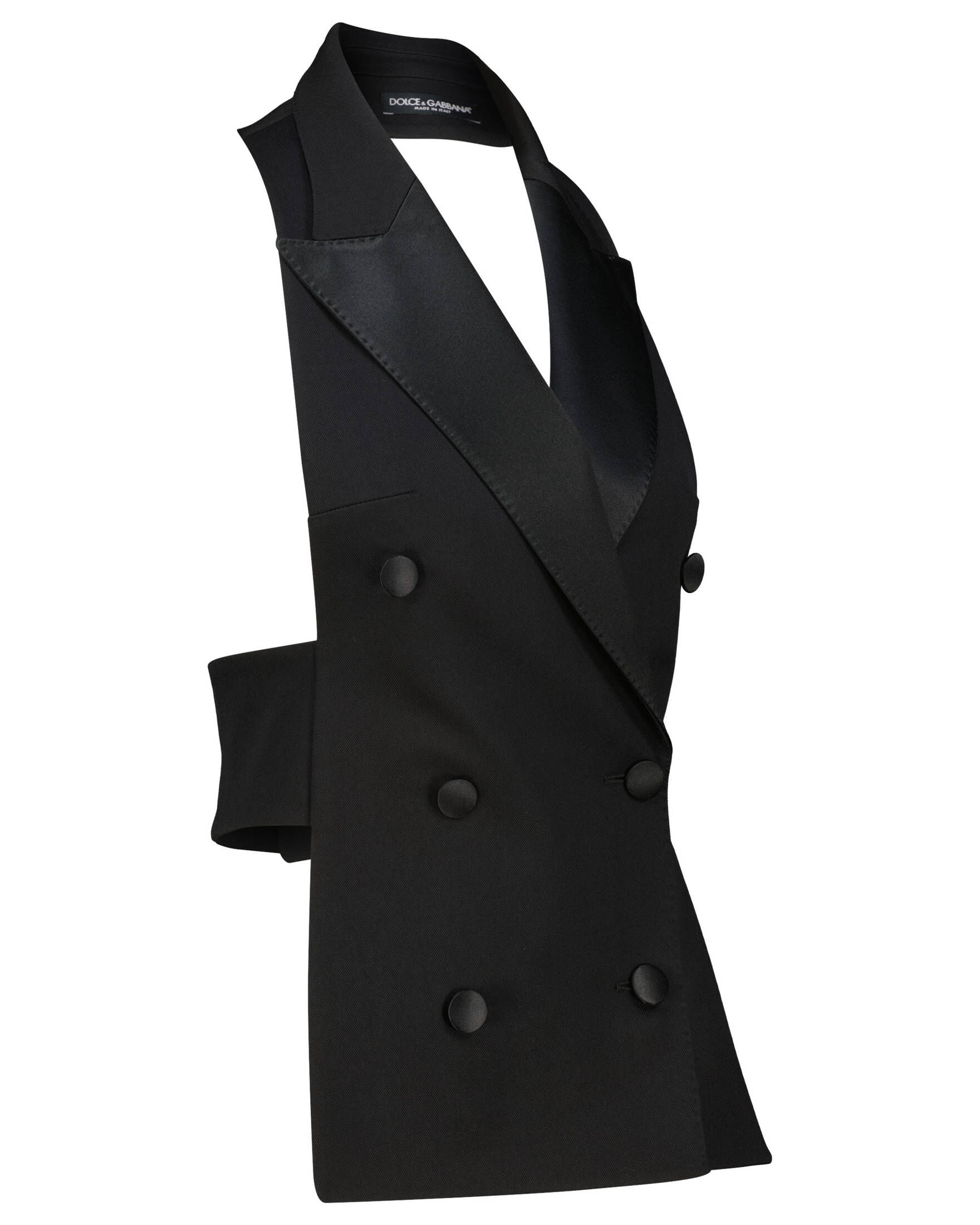 Dolce & Gabbana| Damen Weste aus Wollgabardine