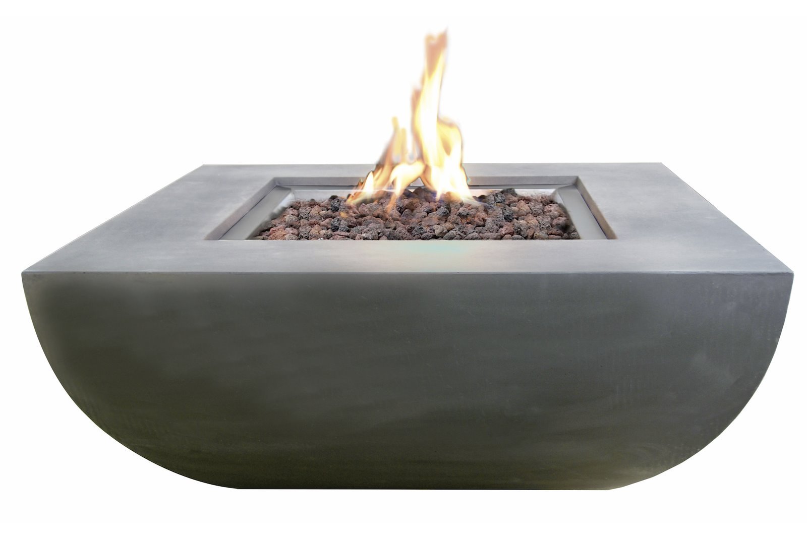 Westport peisbord Grå, med regulator. 86x86,cm