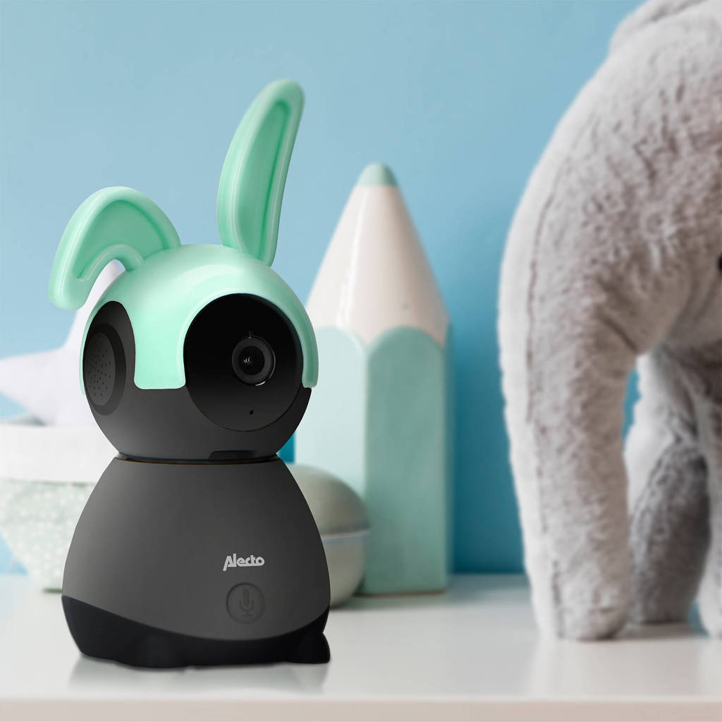 Helder beeldSMARTBABY10BK - Wifi babyfoon met camera - Zwart