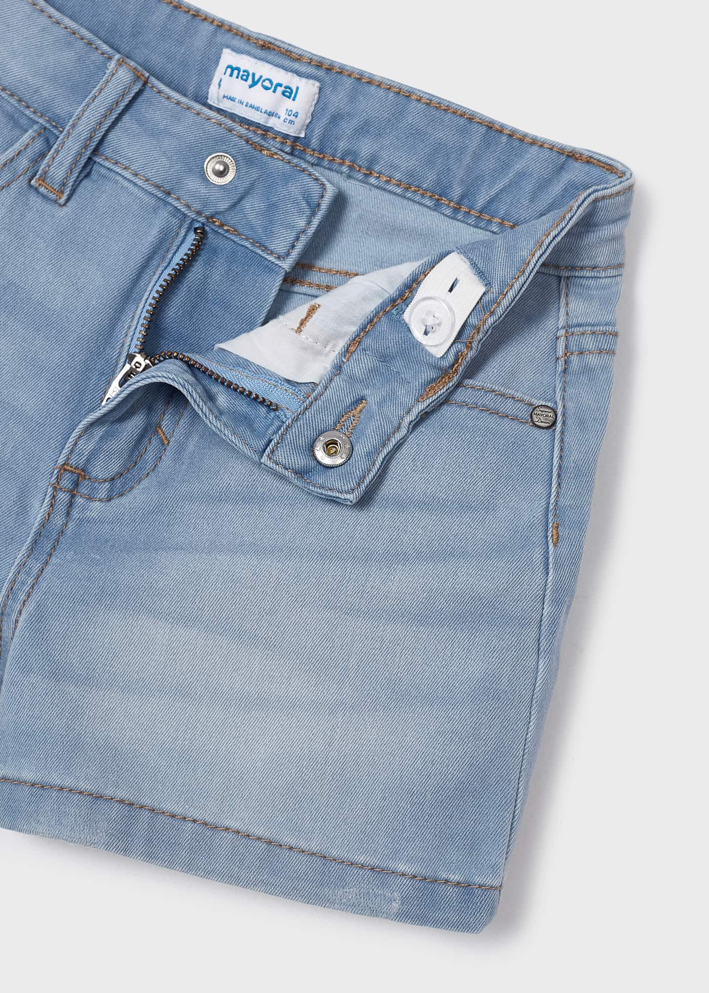 Shorts jeans para meninas