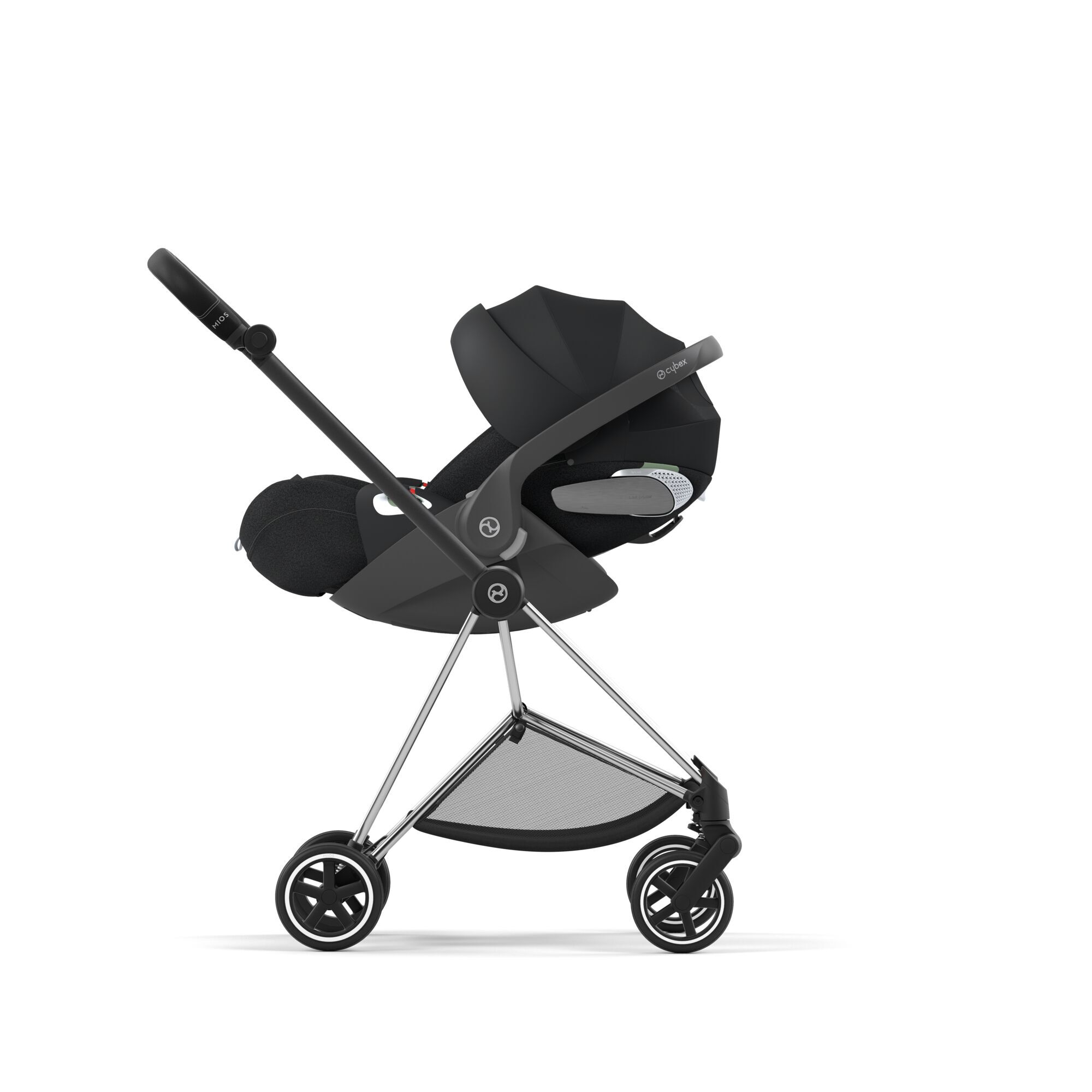 Mios Rahmen Chrome With Black Details