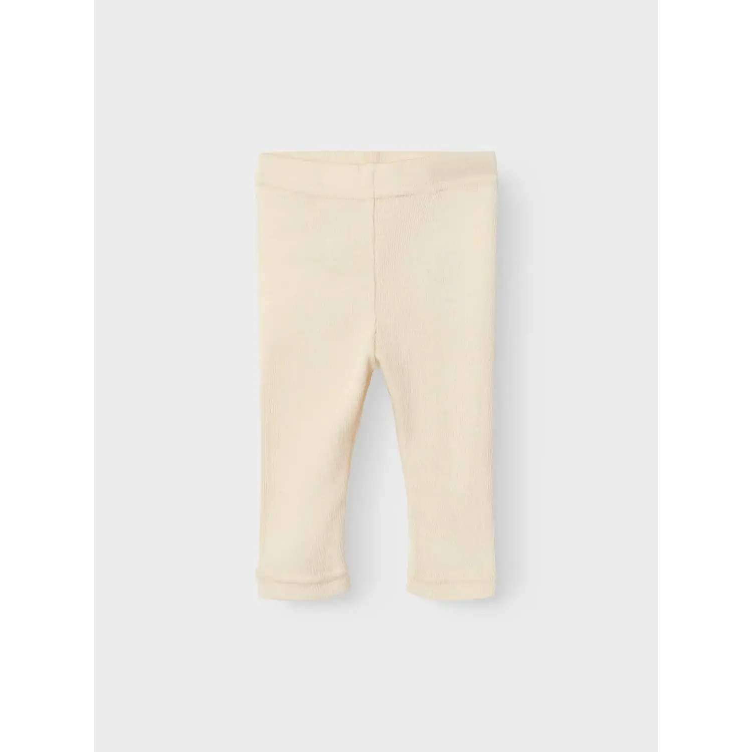 Lil ' Atelier | NBNNALU RIB WO/MO SLIM LEGGING LIL | Turtledove Melange