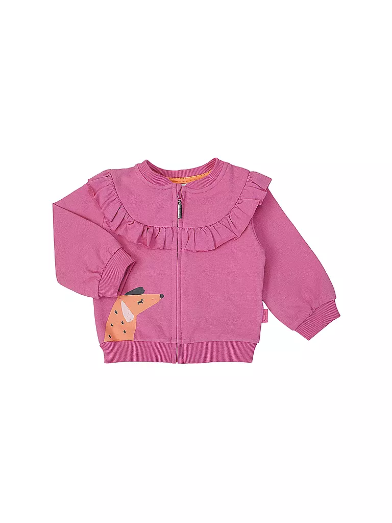 SANETTA Baby Sweatjacke pink