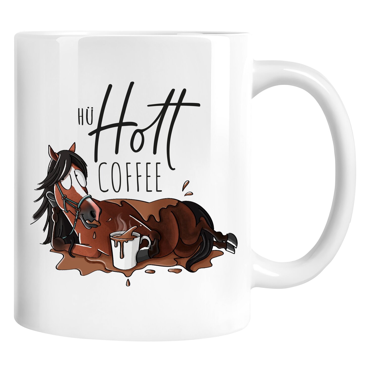 mrs. RIDE Keramiktasse  - white - Hühott coffee