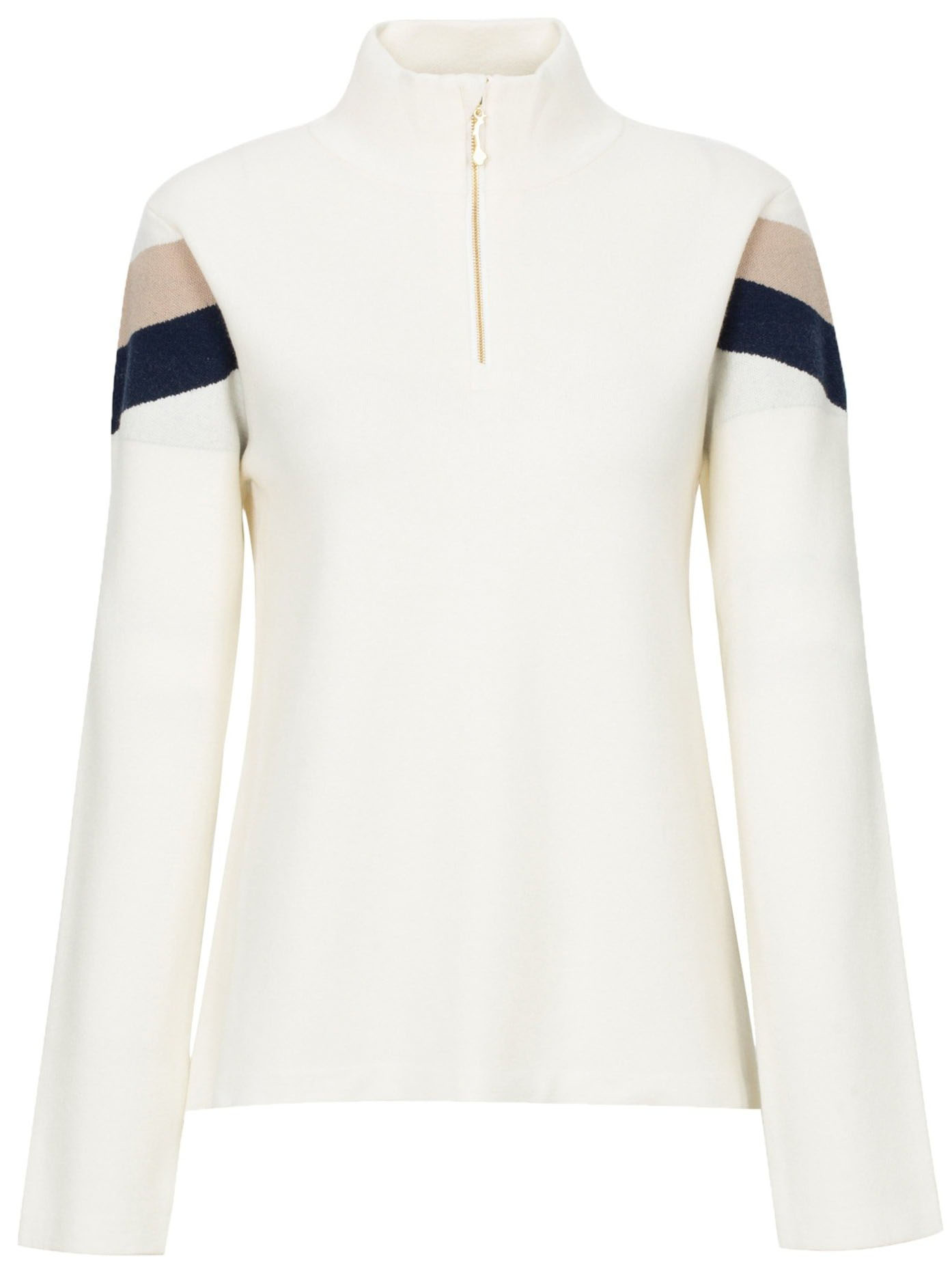 Hemsedal Strikket Ullgenser Dame White Swan
