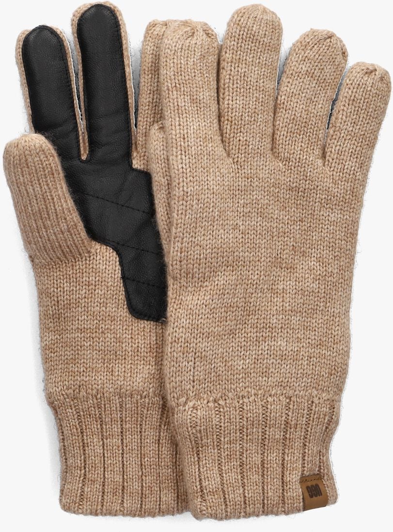 camel ugg handschoenen knit glove