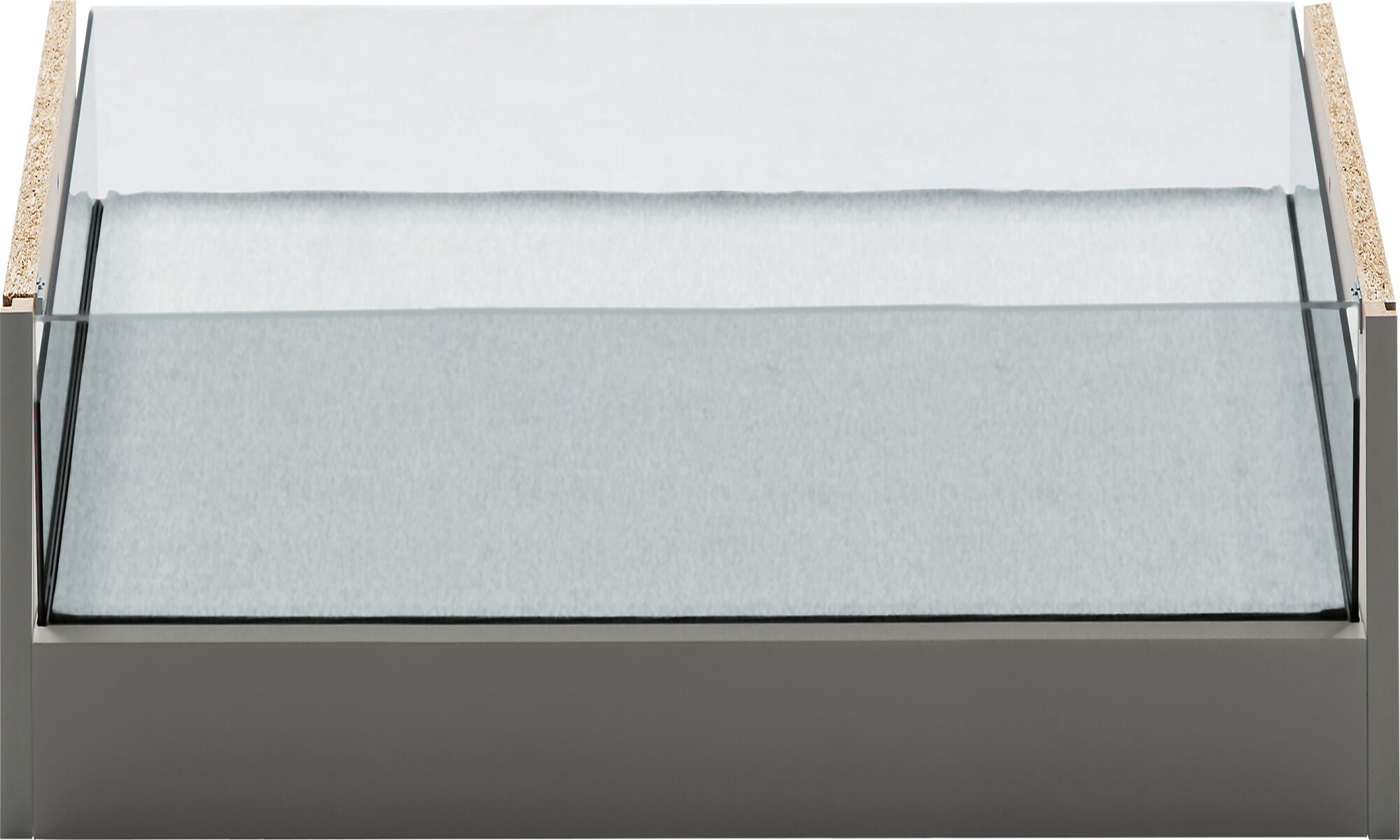 MODUL PLUS Innenschublade - Nougat / B: 53.0 cm x T: 52.0 cm x H: 6.0 cm