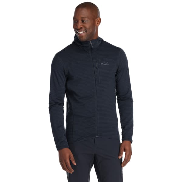Veste polaire randonnée RAB ASCENDOR LIGHT HOODY BELUGA