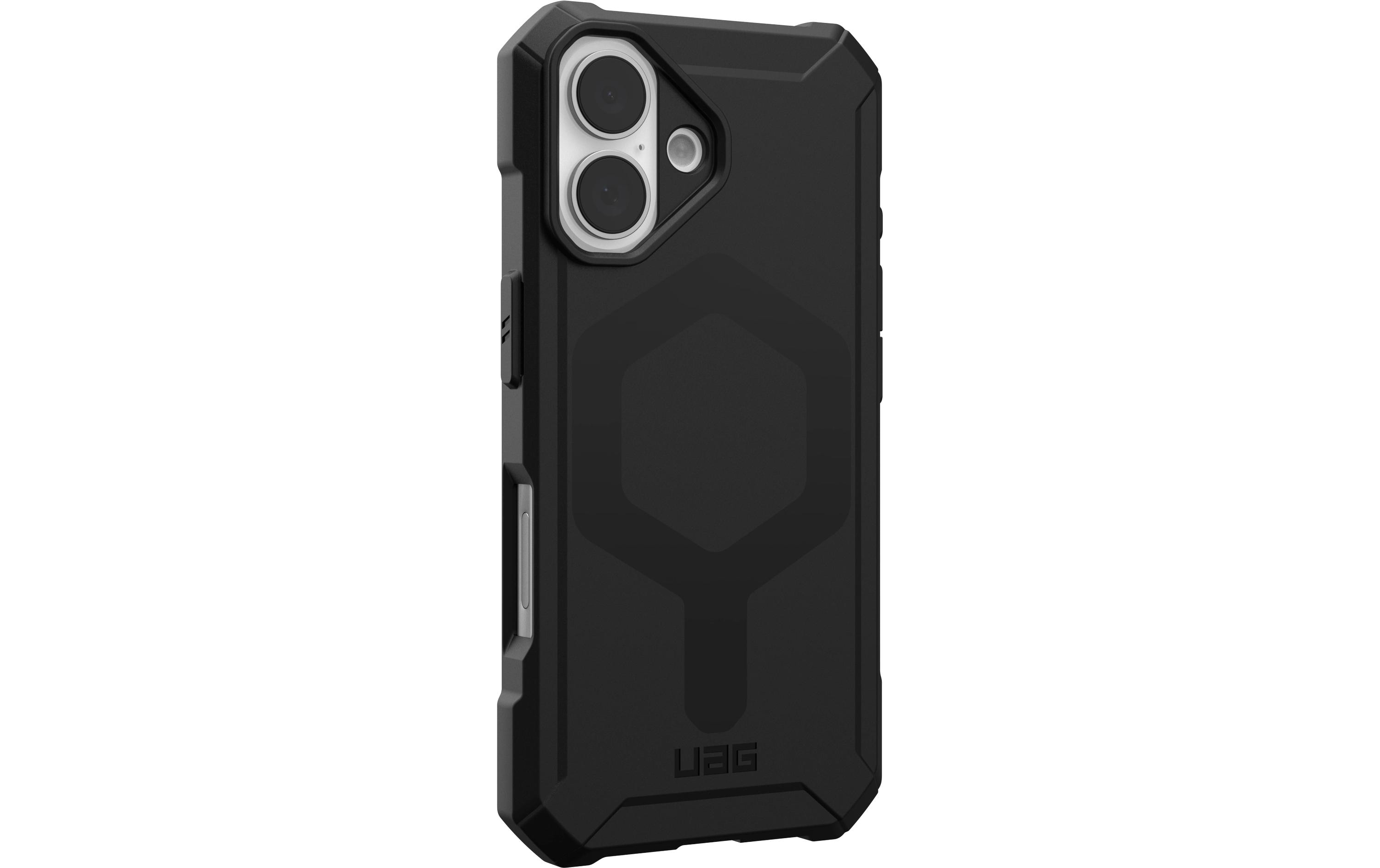 Back Cover Essential Armor iPhone 16 BlackSchutzhülle für das Apple iPhone 16