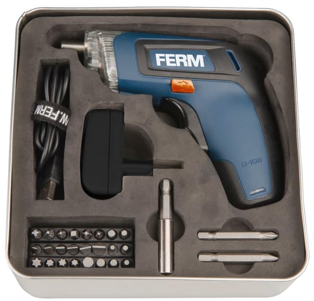 FERM CDM1132 Batteridrevet skruetrækker – DIY