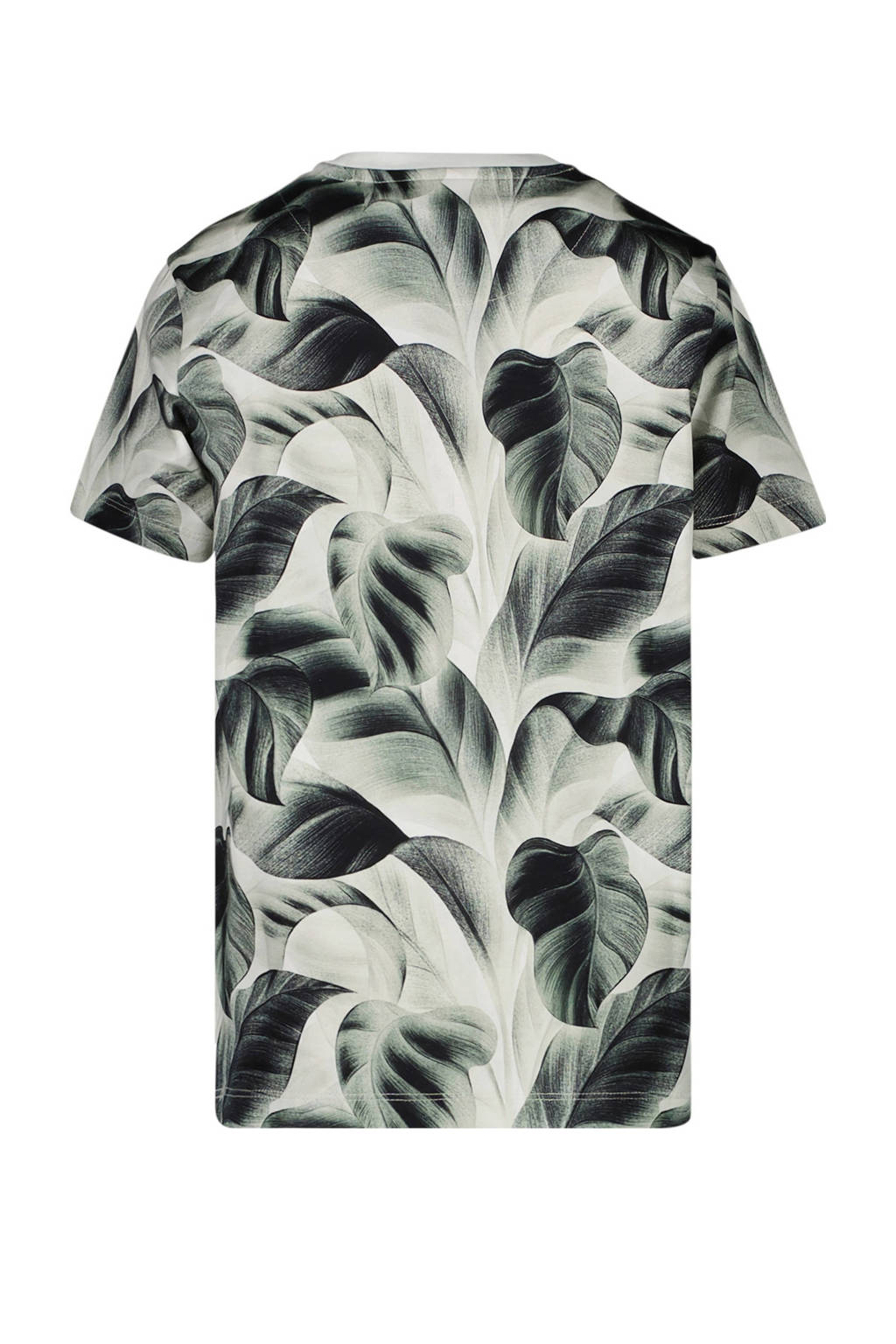 Cars T-shirt TIPAH met all over print mosgroen/grijs/wit