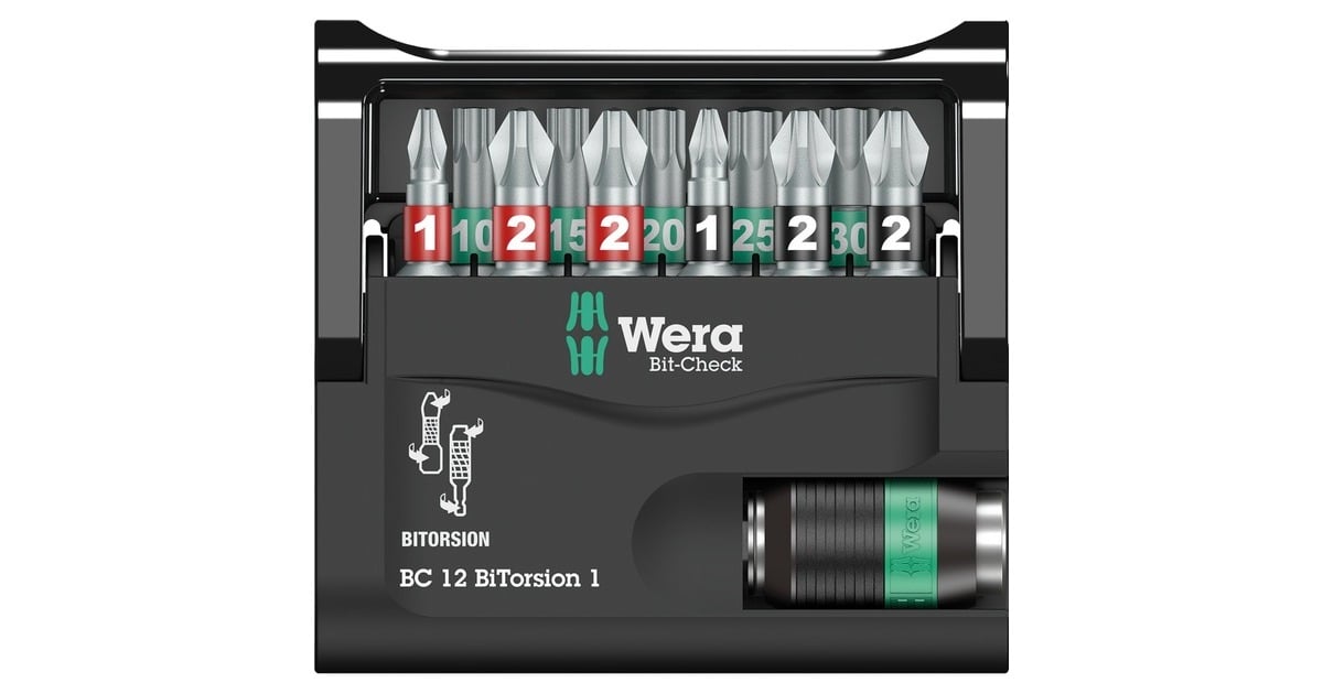 WeraBit-Check 12 BiTorsion 1 bitset  (12-delig)