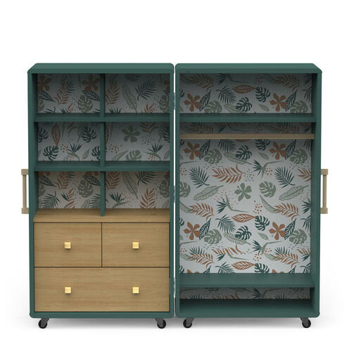 Malle de rangement Mini Me Vert - CBA Meubles