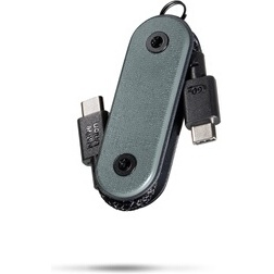 Câble téléphone portable Native Union POCKET -C TO C -SLATE GREEN
