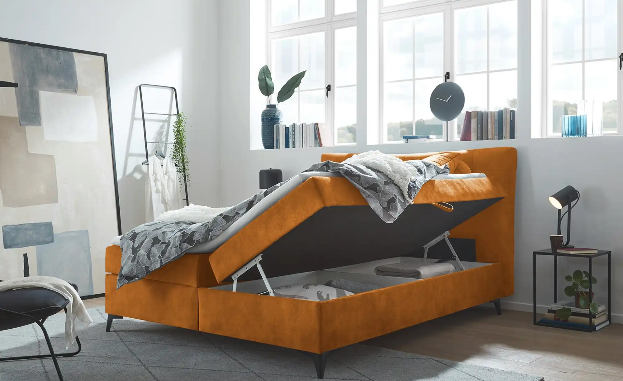 Boxbett mit Bettkasten Melrose