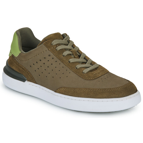 Clarks - COURTLITE TOR - Kaki / Blanc
