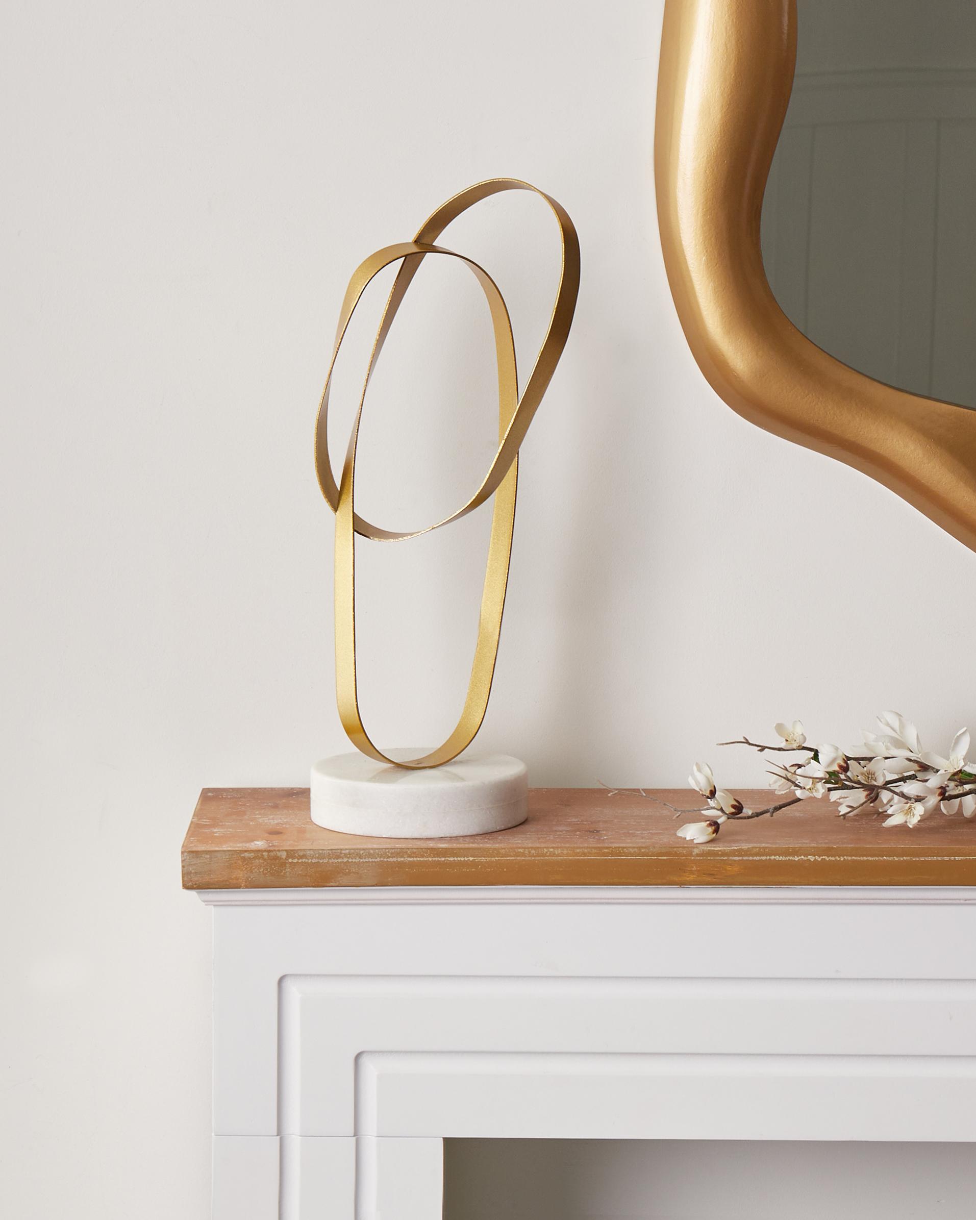 Figuur MILTON Metaal Goud