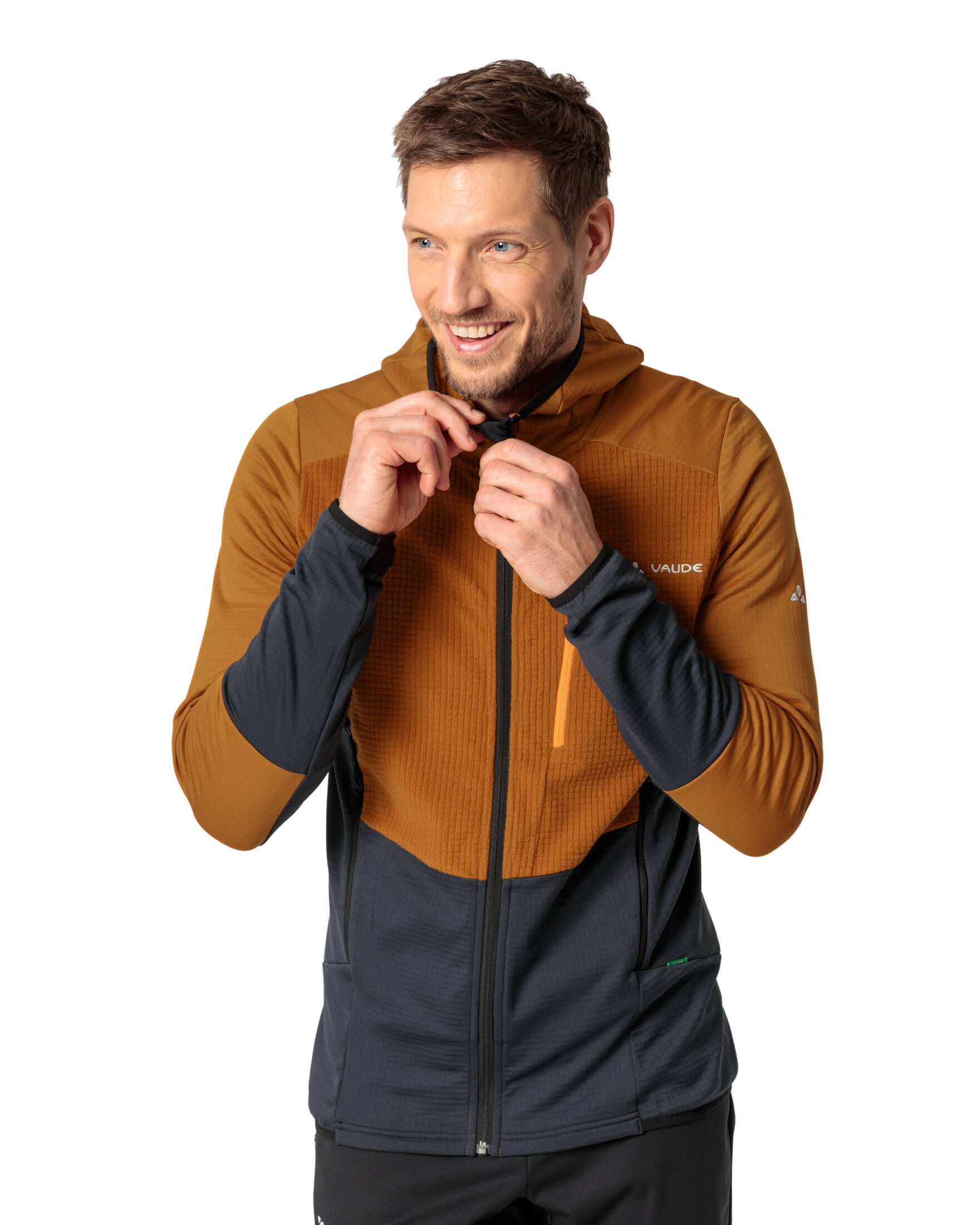 VAUDE| Herren Jacke Monviso Hooded Grid Fleece