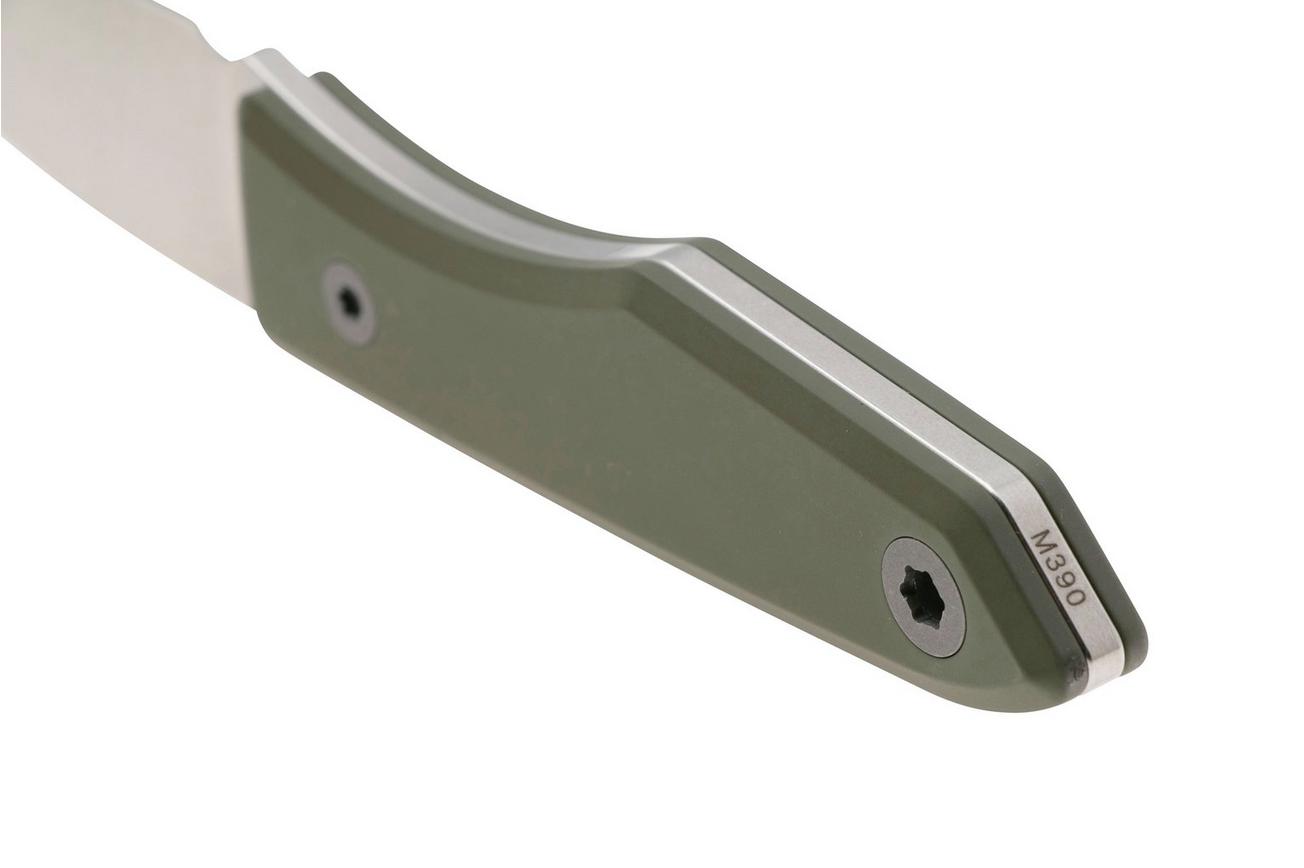 Big Idea Design Ti Lookout Fixed Blade TI-GR-LO Green, vaststaand mes, Mak Kelsay design, Limited Edition