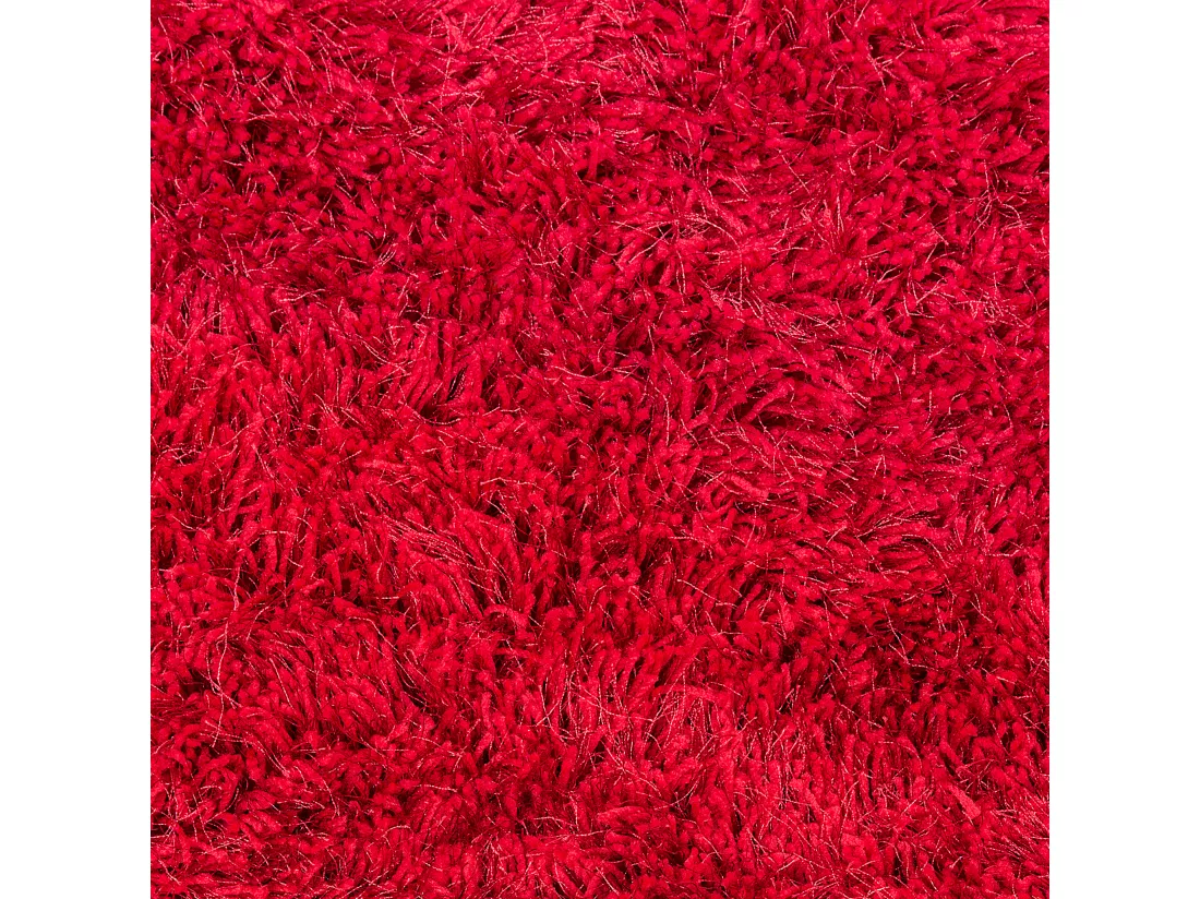 Tapis rond rouge CIDE