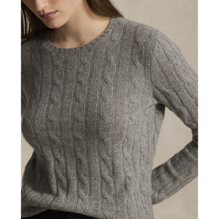 Polo Ralph Lauren 2/12 CASHMERE SFA-LSL-SWT Battalion grey heather