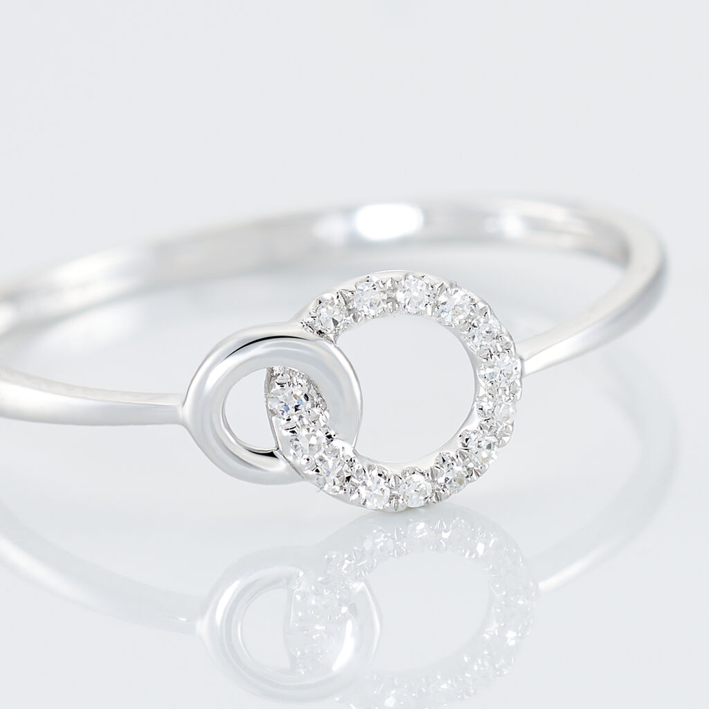 Bague Mahaut Or Blanc Diamant