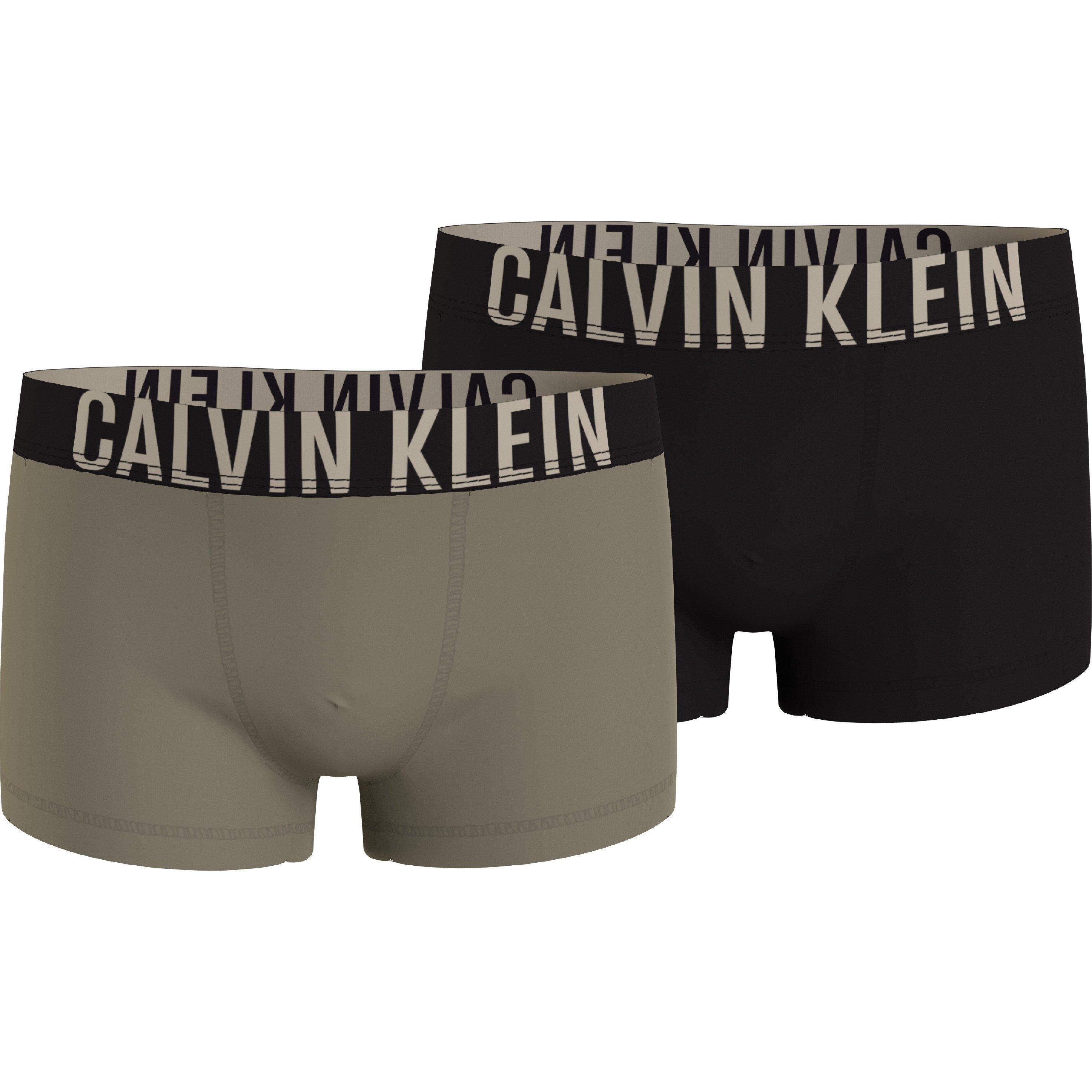 Calvin Klein 2 Pack Logo Trunks Juniors